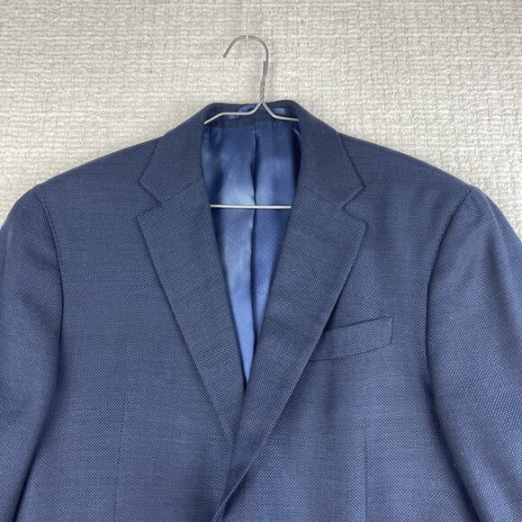 SAND Copenhagen Navy Blazer Zignone Cashmere/Wool Italy Made Mens US 42 EU 52 - Picture 6 of 16